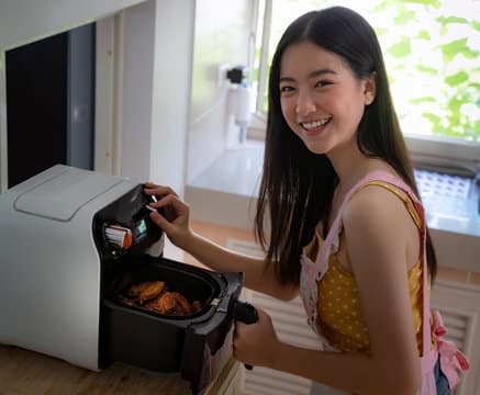 How to reheat food in an air fryer