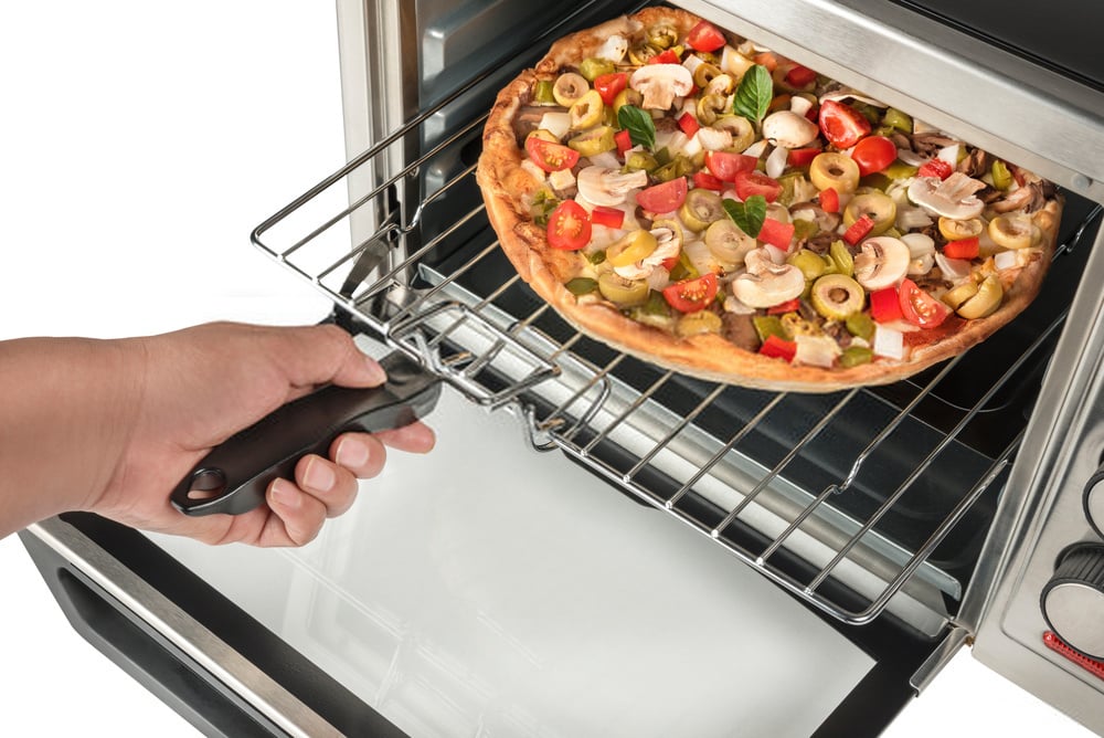 toaster oven that fits a pizza: Make crispy pizza
